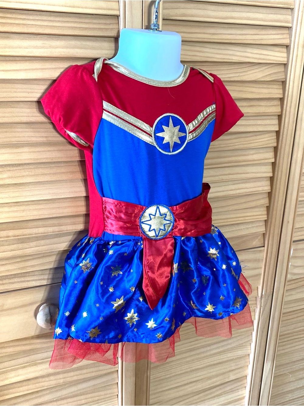 Infant Marvel Avengers Superhero Captain Marvel Halloween Costume